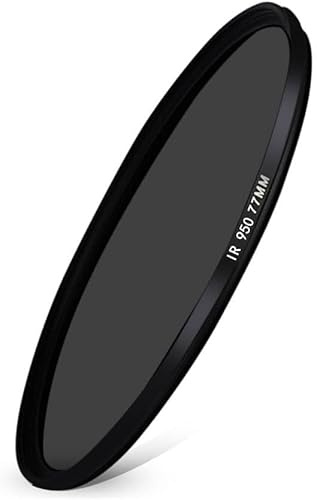 Filtre Infrarouge 49mm-82mm, 680nm, 720nm, 760nm, 850nm, 950nm, for Photographie Artistique Amusante(67mm,720nm)
