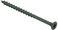 DECKING SCREW ORGANIC GREEN CSK POZI (DECKING SCREW GREEN 8x3 (200 per box))