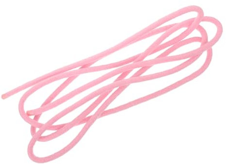 Happyyami Gymnastikseil Verstellbar Baumwolle Multifunktionales Trainingsseil Für Sport Fitness Gymnastik Akrobatik Und Koordinationsübungen Rosa