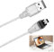 Firewire to USB Adapter Cable IEEE 1394 4 Pin to USB 2.0 Male Firewire Cable Converter iLink thunderbolt Adapter Cord Compatible with Sony DCR-TRV75E DV Mini DV D8 Digital Video Cameras,1.5M