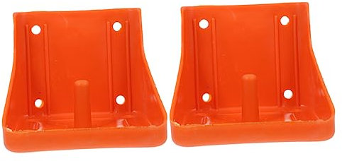 UPKOCH Verdickter Viehfutterspender Salzleck Futterbox Aus Robustem Material Mit Rutschfester Unterseite Kleiner Salzblockhalter Für Rinder Und Schafe 2 Stück