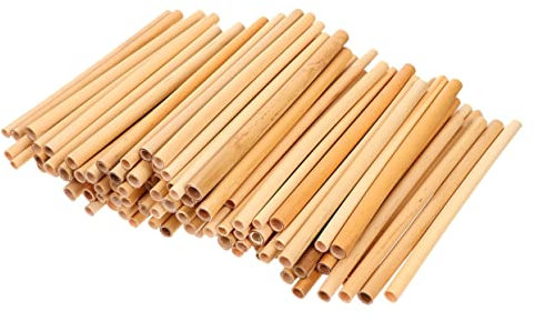 Toddmomy Natürliche Schilfbienenröhren 50 Stück 20cm Für Imkerei Bienenstock Ersatzröhren Aus Sicherem Schilfmaterial Zur Bestäubung Und Aufzucht