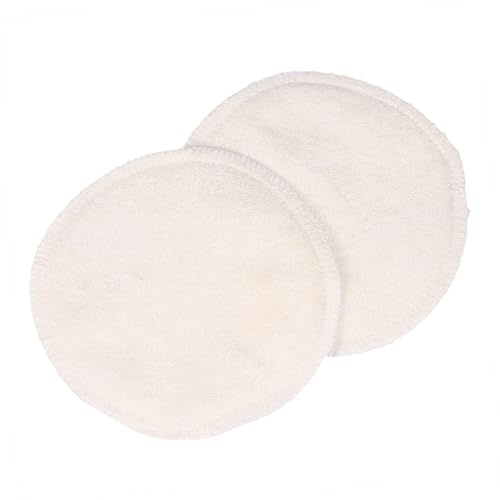SUPVOX Coussinet D'allaitement Protection Anti-galactorrhée Maternité Lavable en Fibre de Bambou, 6 Pièces, Super Absorbant et Confortable