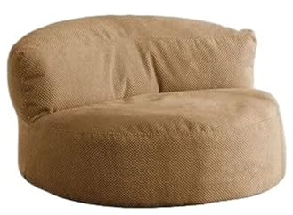 OPIGJUFD Fodera per Sedia A Sacco Fodera for Pouf 【Nessun riempimento all'Interno! Devi Acquistare Il da Solo!】 Giardino(Kahki)