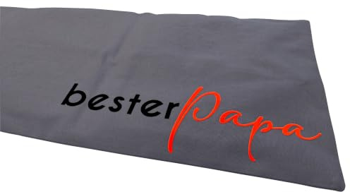 Freckenhorster Werkstätten, Körnerkissen mit Bezug, 6 Kammern (20x51 cm), Geschenk für Oma/Opa/Mama/Papa, Handmade in Germany (bester Papa)