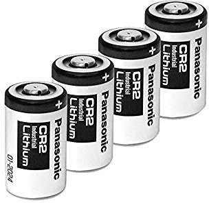Panasonic CR2 batterie au lithium, Photo Lithium, 3 V Batteries pour mini 25/Mini 50/Mini 50S/Mini 55 Pivi MP-100 & Sp-1- Argenté (lot de 4)