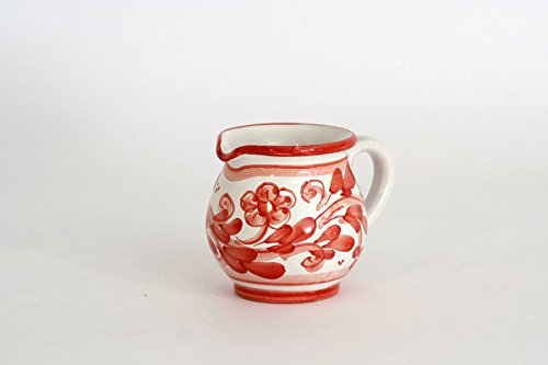 CEAR ceramiche - Bricco per Latte in Ceramica di Caltagirone, Stile e Tradizione Siciliana