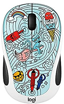 Logitech 910-005027 M325C Wireless Mouse-BAE-BEE Blue