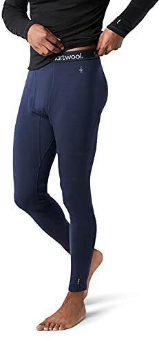 Smartwool Men's Classic Thermal Merino Base Layer Bottom Deep Navy Medium
