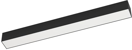 EGLO LED Außenleuchte Salitta, Wandleuchte außen aus Metall in Schwarz | Außenbeleuchtung Wand, Außenlampe warmweiß, IP65, 58 cm