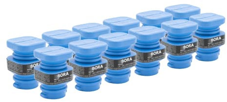 Bora 12 Cartuchos de Limpieza para Horno de Vapor Bora X BO, autolimpiante, Cartuchos de Doble cámara, Accesorios de Limpieza, XBORK/12