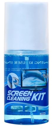 Laptop-Bildschirmspray, tragbares Bildschirmreiniger-Spray, bewegliche LCD | Bildschirm-Reinigungslösung, kleine Größe, Laptop-Display-Politur, leichter Laptop-Bildschirm-Reiniger,