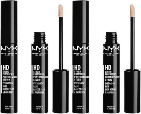 NYX Professional Makeup Base de Fard à Paupières High Definition (x2), Diminution des Chutes, Résultat Tenue Longue Durée