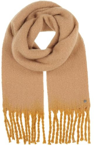 FRAAS Damen-Schal mit langen Fransen - 40 x 230 cm Größe - Warmer XXL-Schal mit bunten Fransen - Perfekt für den Winter