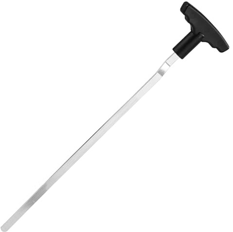 lasuroa V-Förmiges Golf Griff Entfernung, 37cm Griffentferner aus Kohlenstoffstahl Werkzeug zum Entfernen von Golfgriffen Golfschläger Zubehör zur Griffdemontage