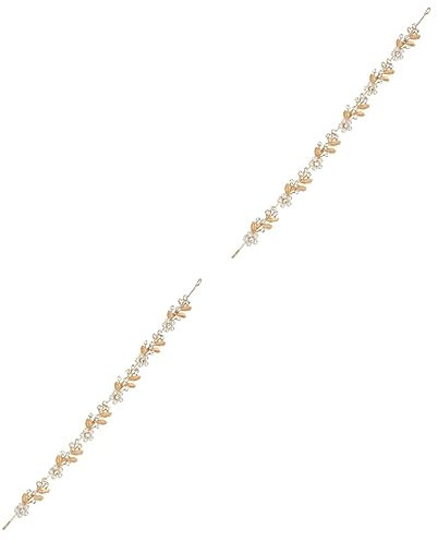 FRCOLOR 2 Stücke Strass Braut Stirnband Headwear Für Hochzeit Party Elegante Zubehör