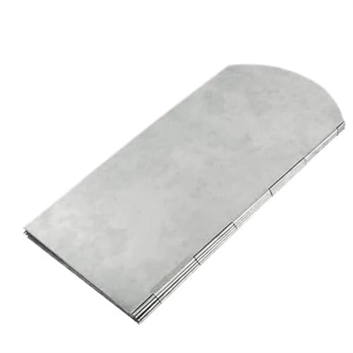 GSCLZ Windschutzscheibe for zusammenklappbaren Campingkocher im Freien, zusammenklappbarer tragbarer Campingkocher-Windschutzscheibe, Outdoor-Windblocker, 8 Platten(120x40cm)