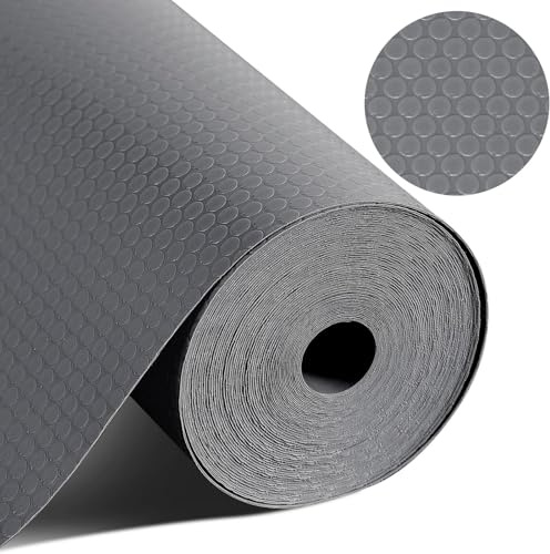 YuLiMirich Lådmatta 60 cm x 500 cm, halkfri matta, lådmatta, skåpfolie, skåppapper, tvättbar, icke-klibbiga kökslådor för köksskåp