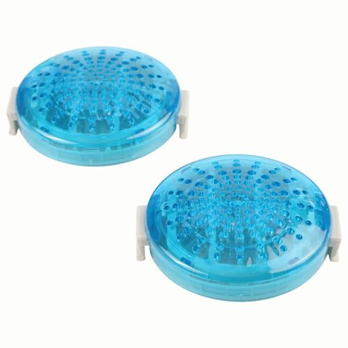 EasyByMall Lot de 2 filtres anti-peluches pour machine à laver LG modèles ADQ72912303 NEA61973201 WT-H650 WT-H550 WT-H750 WT-H755 WTS6520 Bleu