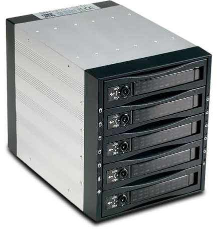 Fantec SnT-Ba3151-1 - S-Ata 3x 13,30cm (5,25) F?r 5x 2,50cm (1) Hdd Schwarz (2338)