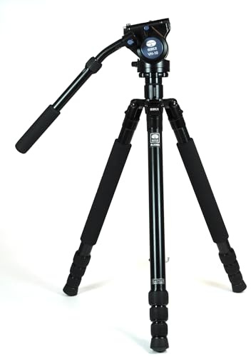 Sirui R-2004 Reporter - Studio-Dreibeinstativ Alu mit Kopf VH-10