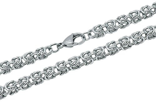Soul-Cats Königskette Edelstahlkette Armband einzeln oder im Set in 7 mm und 8 mm