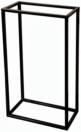 Metalltechnik Dermbach GmbH Kaminholzregal Innen STAB Plan 900 x 500 - Anthrazit