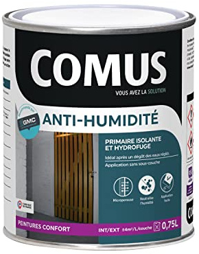 Peinture Anti-Humidite 0.75L- Primaire et finition Hydrofuge