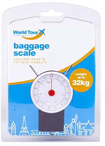 World Tour Luggage Scales White/Black