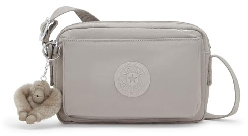 Kipling ABANU Borsa a tracolla piccola, Grey Gris (Grigio)