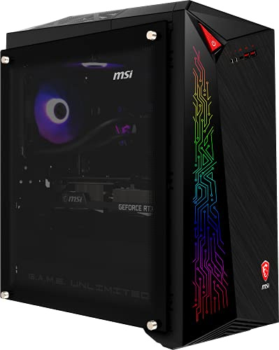 MSI MEG Infinitive X 11TE-1296UK Gaming PC - Intel Core i9-11900KF CPU, RTX 3070 Ti GPU, 32GB RAM, 2TB SSD - Gaming Dial, Premium Cooling, Liquid Cooler, 850W 80+ Gold PSU, Wi-Fi 6E - Windows 10
