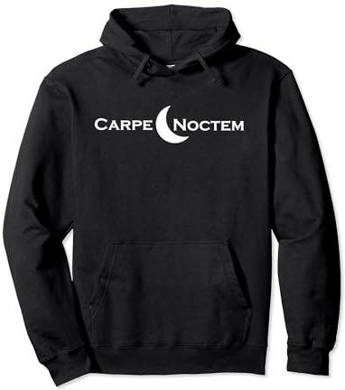 Carpe Noctem - dicho en latín - latín Sudadera con Capucha