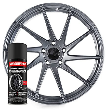 Vinyl sprayfärg wrap för legeringar - speglar och tillbehör 325 ml (pistolmetall)