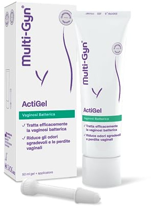 Multi-gyn ActiGel, Aiuta a ridurre i sintomi della vaginosi batterica (VB), 50 ml + applicatore