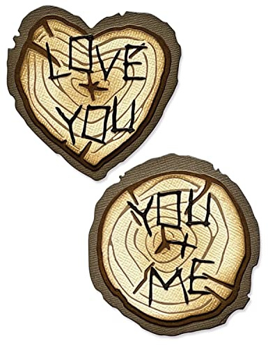 Sizzix Thinlits Die Set 33PK Wood Slice by Tim Holtz, 666291