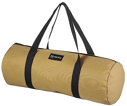 Zelthering-Aufbewahrungstasche - Doppelschichtige robuste Canvas-Tasche für Zeltheringe,Outdoor-Camping-Zubehör, Bodennagel-Set für Zeltheringe, Zeltheringe, Windseile Geruwam