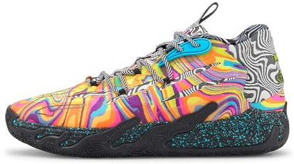 Puma Scarpe da basket unisex MB.03 Dexter's Laboratory, Nero , 43 EU
