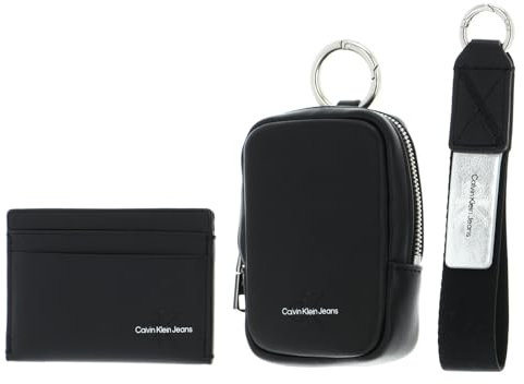 Calvin Klein CKJ Gifting SLG Cardcase/Zip Pouch/Keyfob Black