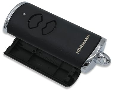 Hörmann Handsender Cover HSE2BS schwarz Struktur matt Leer Gehäuse ohne Batterie ohne Platine Ersatzteil Ober- und Unterschale