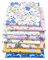Baumwollstoff Patchworkstoffe, 8PCS 50 * 50CM Patchwork Stoff Paket, Multicolor Baumwollstoff Patchworkstoffe für Nähen, Scrapbooking & DIY Handwerk (Schmetterlinge)