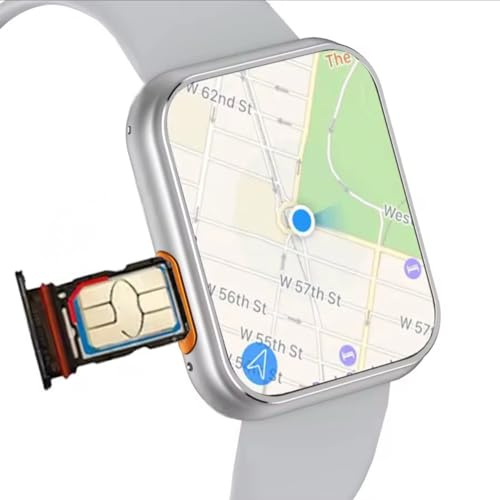 Générique Montre connectée téléphone 4g pour Homme, Femme Enfant Mixte