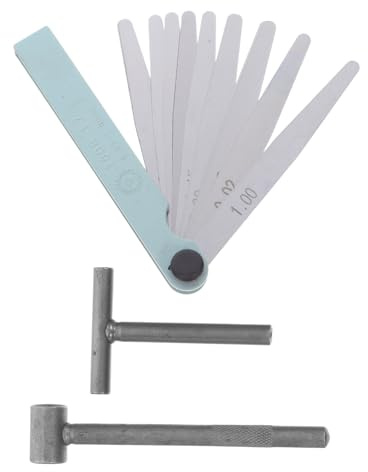 PRETYZOOM Spessimetri per Valvole con Chiave T Ergonomica Strumento per Regolazione Motore Adatto Meccanici e Appassionati DIY per Manutenzione e Riparazioni Efficaci