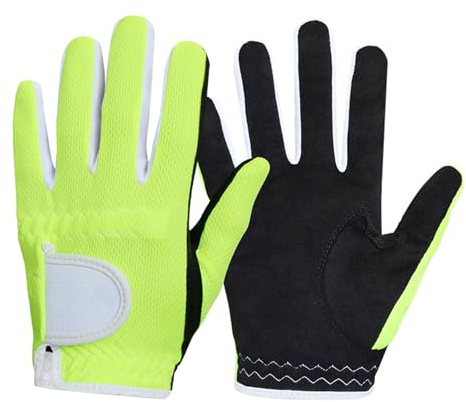 RAFGALDEX Gants de Golf pour garçons Filles Gants de Golf Junior Respirant gaucher et droitier Golfeur Junior