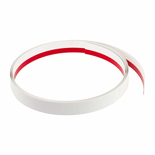 Fensterleiste Flachprofil PVC selbstklebend 30mm breit 5m lang Abdeckleiste