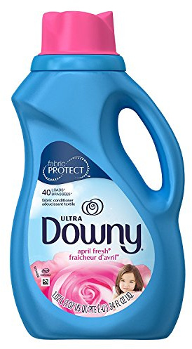 Downy Ultra Laundry Fabric Conditioner Liquid (Fabric Softener), April Fresh, 40 Loads 34 Fl Oz