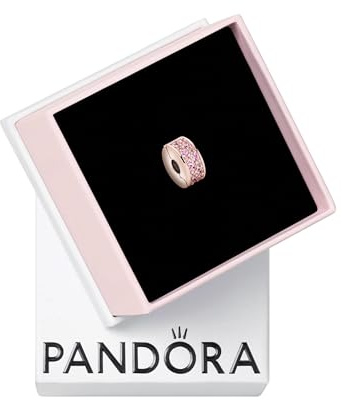 Pandora Colour Clip-Charm, Pavé