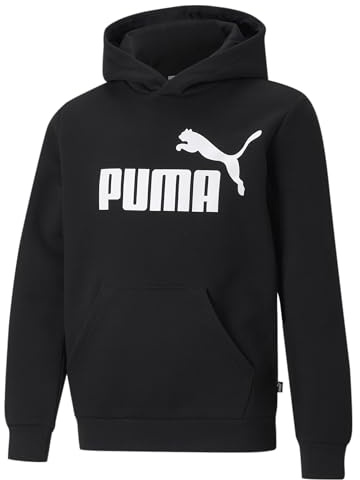 Puma ESS Big Logo Hoodie FL B, Puma Black, 110