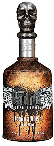 Padre Azul Tequila Añejo Tequila Gift Set 40% 0,7l • Made in Jalisco Mexico • Fine Tequila Anejo for luxurious enjoyment • Perfect with a fine cigar