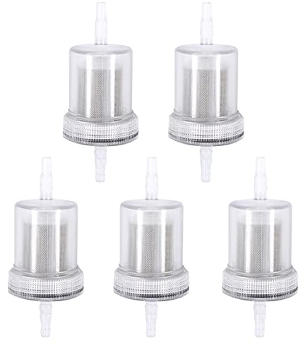 HouYeen 5Pcs Inline Oil Fuel Filter 4mm for Webasto Eberspacher Diesel Parking Heater Car Truck Bus Caravan Boat