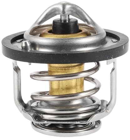 INFINAUTO Termostato Del Motore Per Toyota Camry 2.2 1991-1996 1 Pezzo | Metallo Tono Argento, Numero OE 9091603046, Per Toyota Camry 1.8 1983-1986, Regolazione Automatica Del Flusso D'Acqua